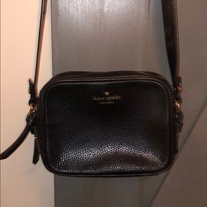 Kate spade New York cross shoulder black purse.